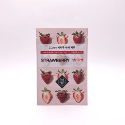 Маска салфетка с экстрактом клубники Etude House Strawberry