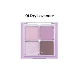 Палетка теней для век 4 цвета Rom&nd Better Than Eyes (01 Dry Lavender) 6,5 г 