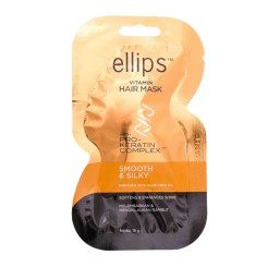 Маска для сильно повреждённых волос Ellips Smooth&Silky with Pro-Keratin complex 18г