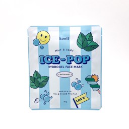 Гидрогелевая маска для лица с мятой и cодой Koelf Mint & Soda Ice-Pop 30 г