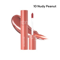  Сочный глянцевый тинт для губ в ореховом оттенке Rom&nd Juicy Lasting Tint (10 Nudy Peanut) 5,5 г