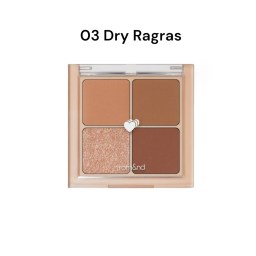 Мини-палетка теней в коричневых оттенках rom&nd Better Than Eyes (03 Dry Ragras) 6,5 г