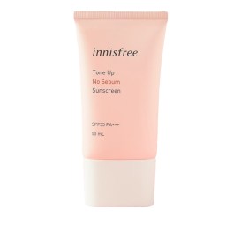 Солнцезащитный крем для жирной кожи Innisfree Tone Up No Sebum Sunscreen SPF50+ PA++++ 50 мл