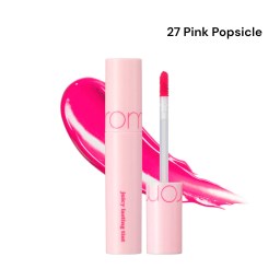 Сочный глянцевый тинт для губ с оттенком розового леденца Rom&nd Juicy Lasting Tint 27 Pink Popsicle 5.5 г