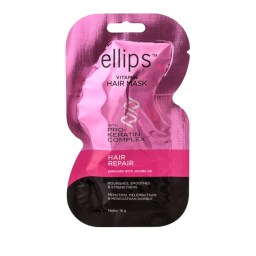 Маска для повреждённых волос Ellips Hair Repair with Pro-Keratin complex 18г