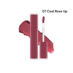 Матовый тинт для губ в холодном сливовом оттенке Rom&Nd Blur Fudge Tint (07 Cool Rose Up) 5 г