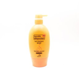 Шампунь для поврежденных волос с кератином и протеинами шелка Somang Keratin Silkprotein Hair Shampoo 620 мл