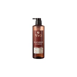 Слабокислотный шампунь для объёма волос с чёрными бобами RYO Black Bean Shampoo 800 мл