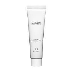 Успокаивающий крем с центеллой для кожи в стрессе LAGOM Cellus Sensitive Cica Cream 60 мл