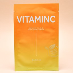 Осветляющая маска-салфетка с витамином С Barulab The Clean Vegan Vitamin C Mask 23 г