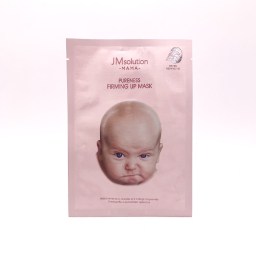 Тканевая питательная омолаживающая маска с 20 видами аминокислот JmSolution Mama Pureness Firming Up Mask  30 мл