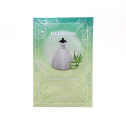 Маска для лица с экстрактом алое и меда Merbliss Wedding Dress Aloe Honey Soothing Clear Seal Mask 