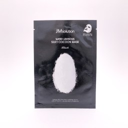 Маска с экстрактом белого шелкопряда для придания сияния кожи JM Solution Water Luminous Silky Cocoon Mask Black 35 мл