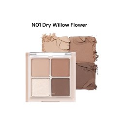 Тени для век 4 цвета ROMAND Better Than Eyes Eyeshadow Palette (N01 Dry Willow Flower) 6 гр.