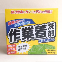 Стиральный порошок с ферментами для сильных загрязнений Mitsuei 1 кг