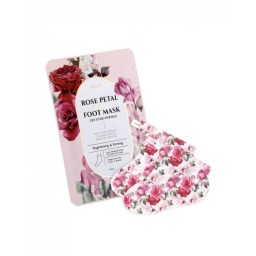 Маска - носочки с экстрактом розы Koelf Rose Petal Foot Mask 16  г