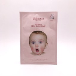 Тканевая маска для ровного цвета лица и упругой кожи JmSolution Mama Pureness Mela Clear Mask 30 мл
