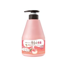 Гель для душа с ароматом персика Kwailnara Peach Milk Body Cleanser 560 г