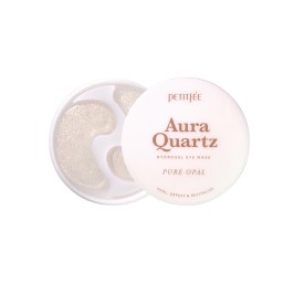 Охлаждающие патчи от морщин и отеков Petitfee Aura Quartz Hydrogel Eye Mask Pure Opal 40 шт. 