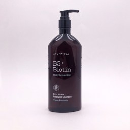 Бессульфатный укрепляющий шампунь с биотином Aromatica B5+Biotin Fortifying Shampoo 400 мл