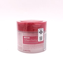 Очищающие пэды с коллагеном и бифидобактериями Medi Peel Red Lacto Collagen Peeling Pad 70 шт